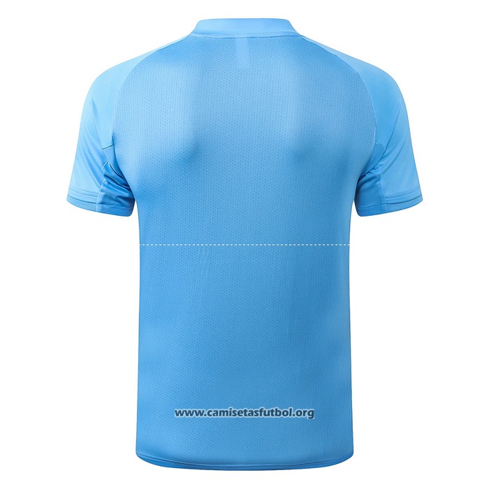 Camiseta de Entrenamiento Real Madrid 2020/2021 Azul